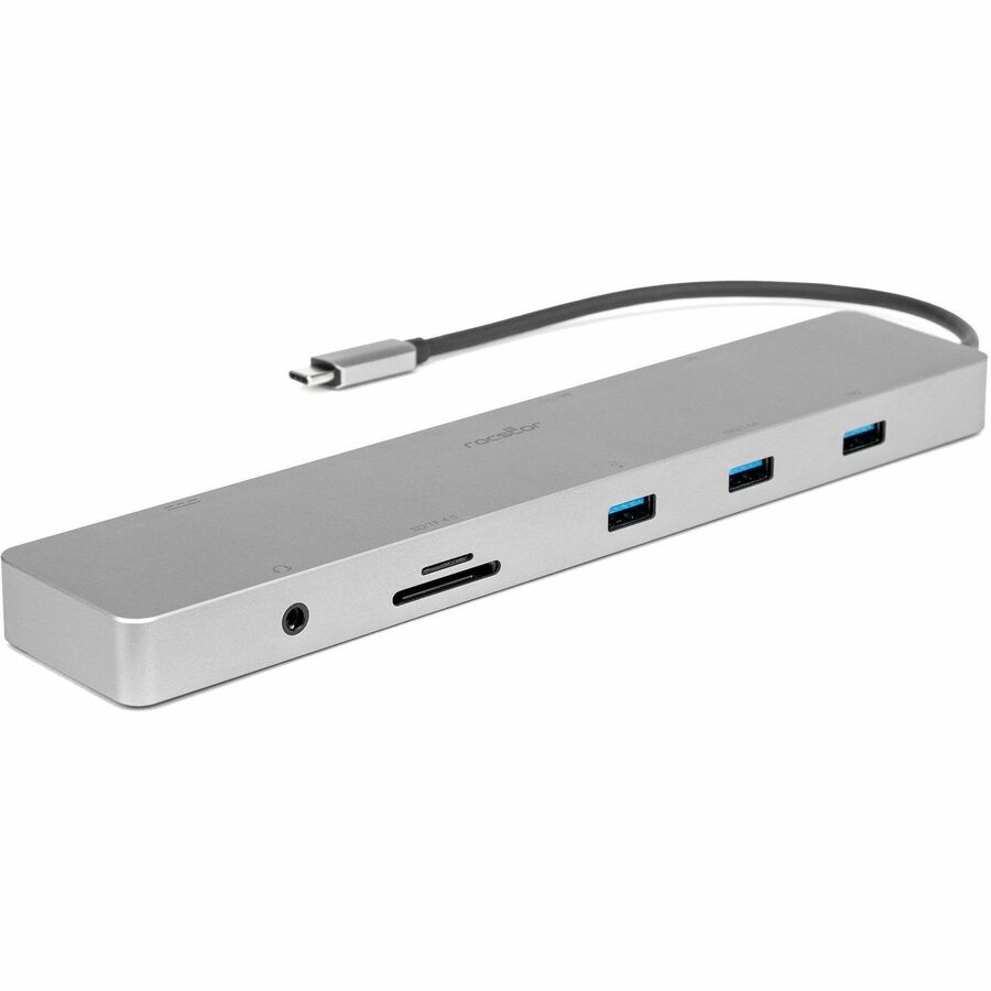 PREMIUM USB-C 10-IN-1 DUAL DISPLAY MULTIPORT - USB C TO HDMI 8K@30HZ, USB-C 3.2