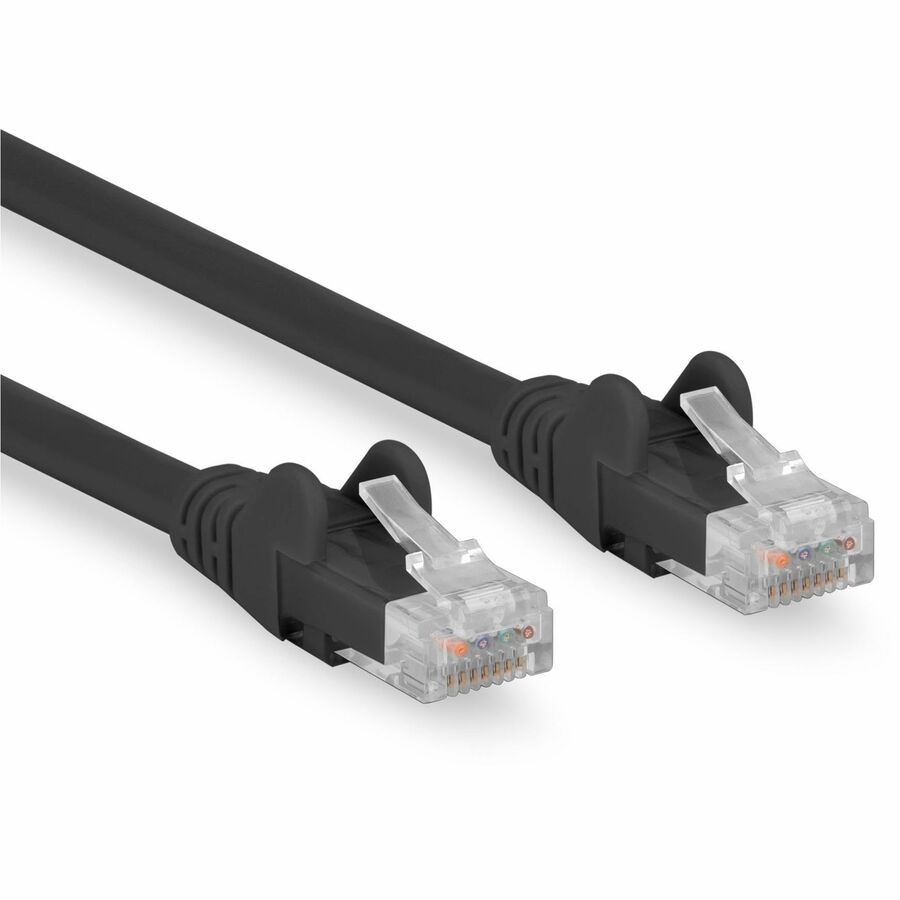 Rocstor 5 FT CAT6 Ethernet Cable, Snagless, Black | Patch Cable