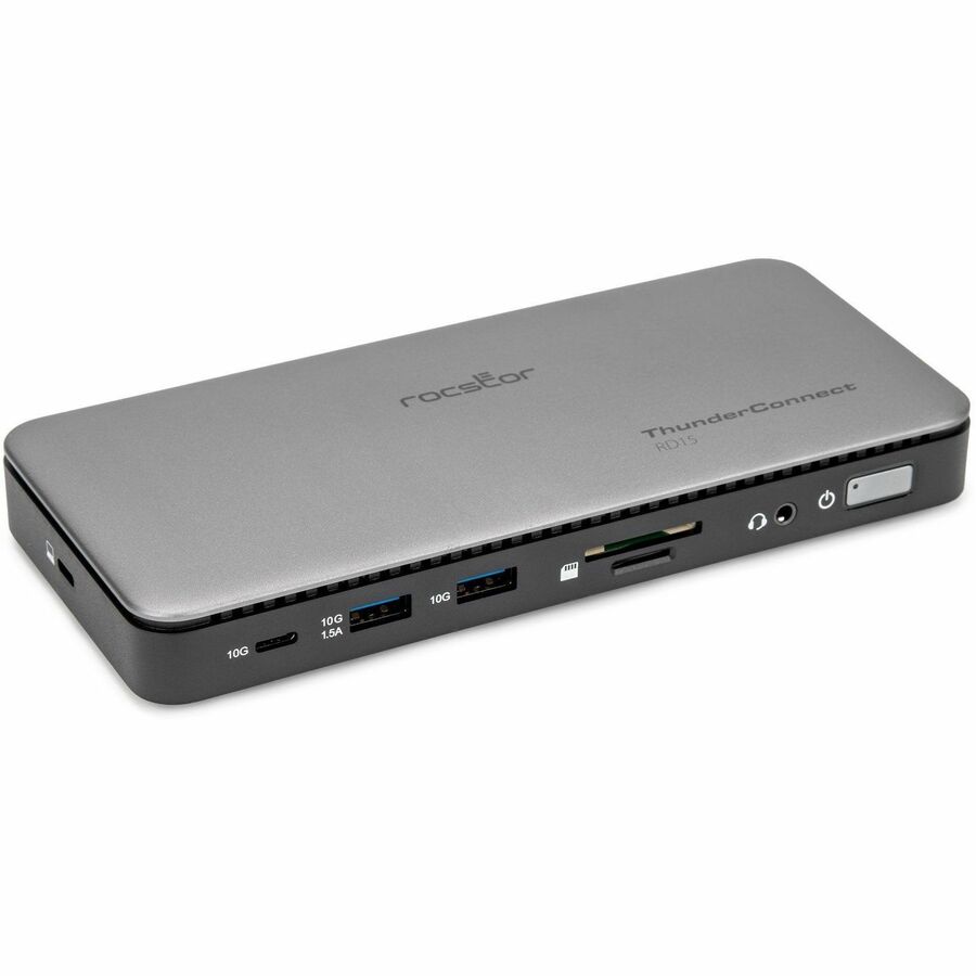 PREMIUM RD15 USB-C TRIPPLE DISPLAY DOCK- 2X HDMI 4K, 1X DISPLAYPORT 4K - 1X USB-