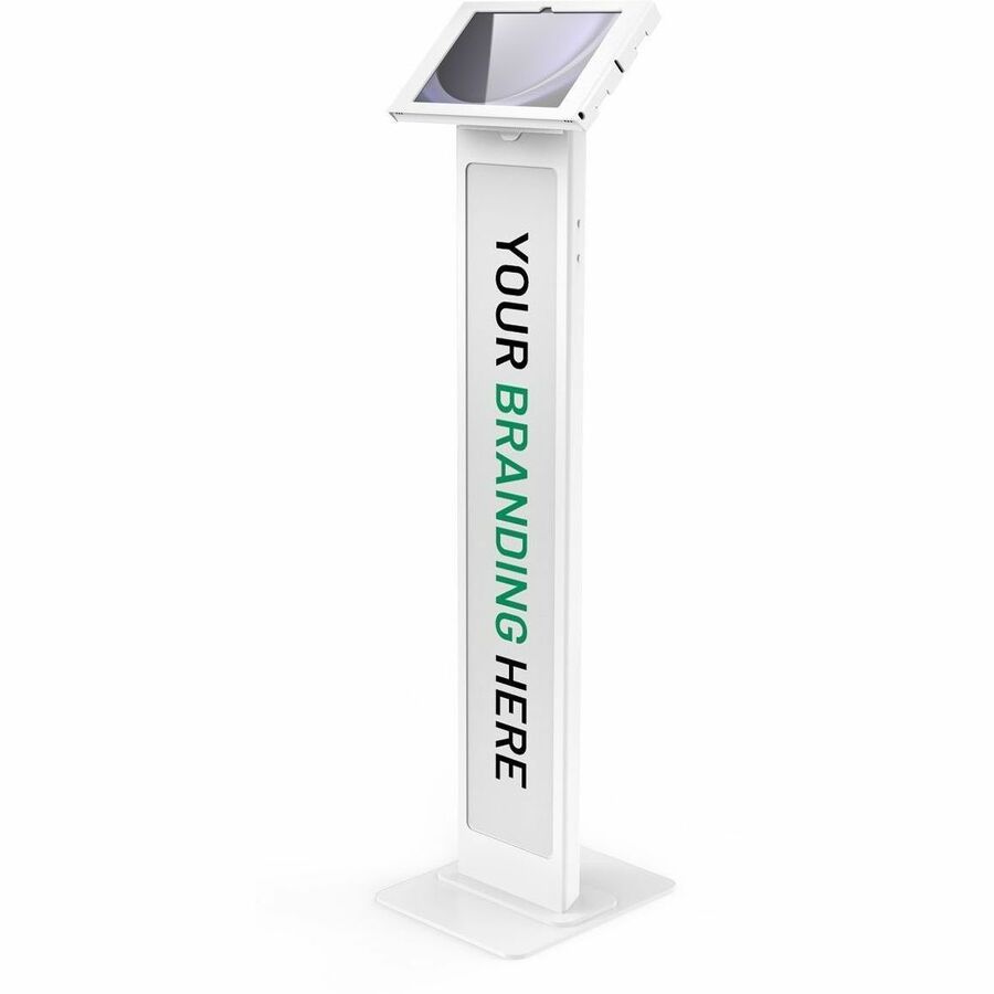 GALAXY TAB A9+ APEX ENCLOSURE BRANDABLE FLOOR STAND WHITE