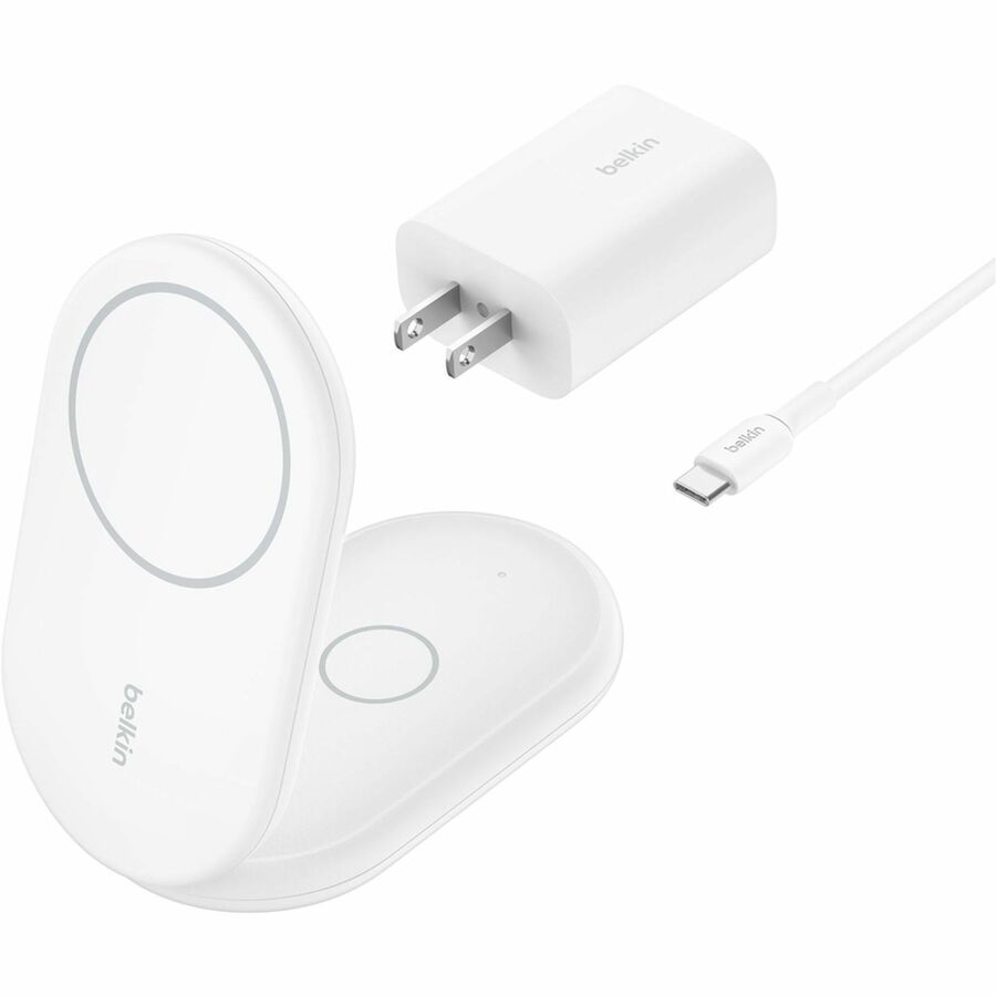 Qi2 2/1 Charging Stand White