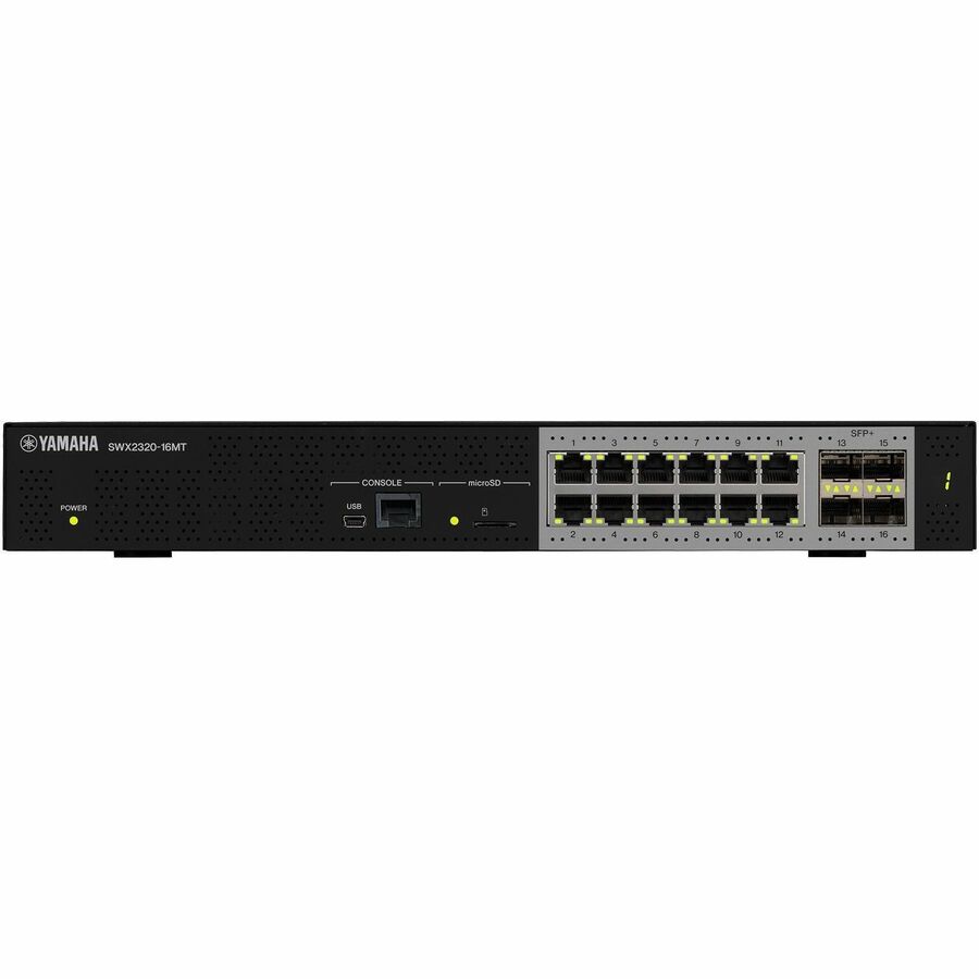 L2 MULTIGIGABIT NETWORK SWITCH, 16 PORT WITH 4 SFP+ PORTS