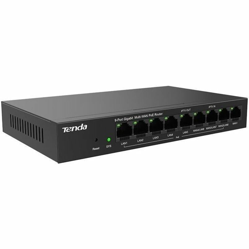 9 PORT GIGABIT POE ROUTER