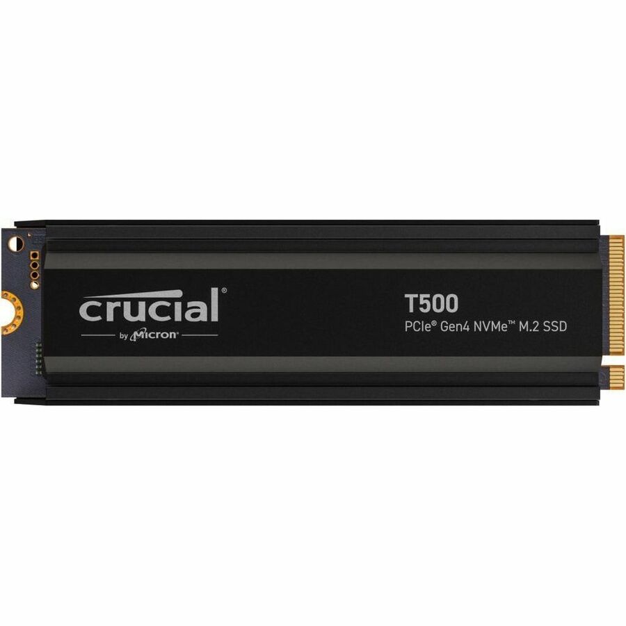 CRUCIAL T500 4TB PCIE GEN4 NVME M.2 SSD WITH HEATSINK