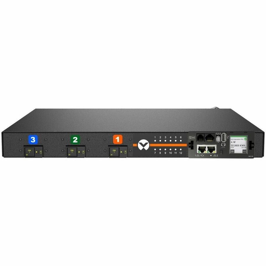 RPDU, SWITCHED UNIT LEVEL MONITORING EC, MAX 11.0KW, VARIABLE POWER CONFIGURATIO