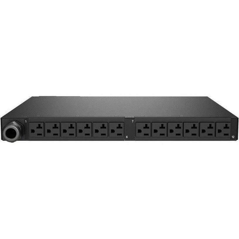 RPDU, SWITCHED OUTLET LEVEL MONITORING EC, 20A, 120V, 1.9KW, HORIZONTAL, (12) NE