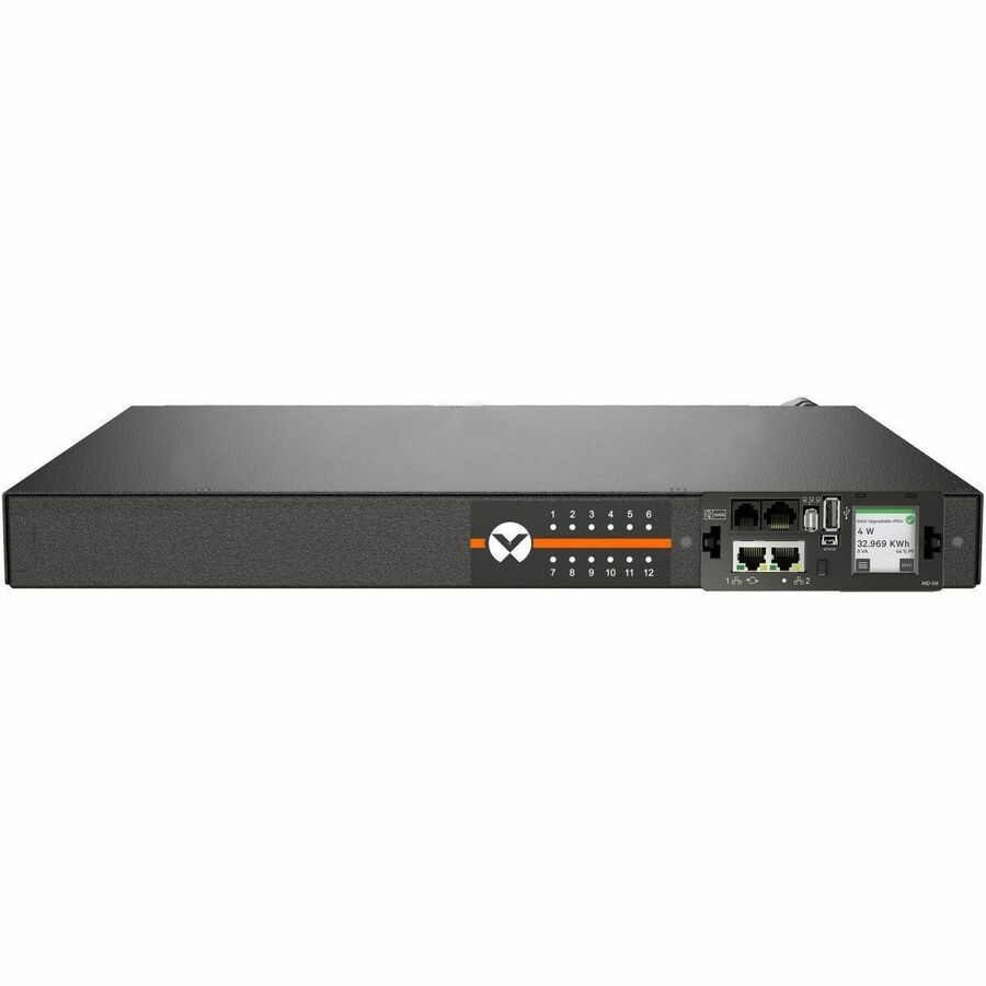 RPDU, MONITORED UNIT LEVEL EC, 16A OR 20A, 120V OR 208V OR 230V, 1.9KW OR 3.3KW