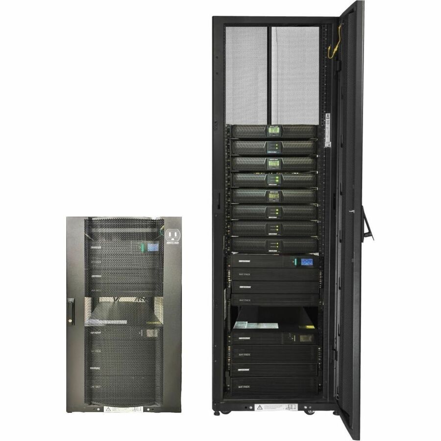 FULL-HEIGHT, 42U CABINET WITH 10KVA UPS