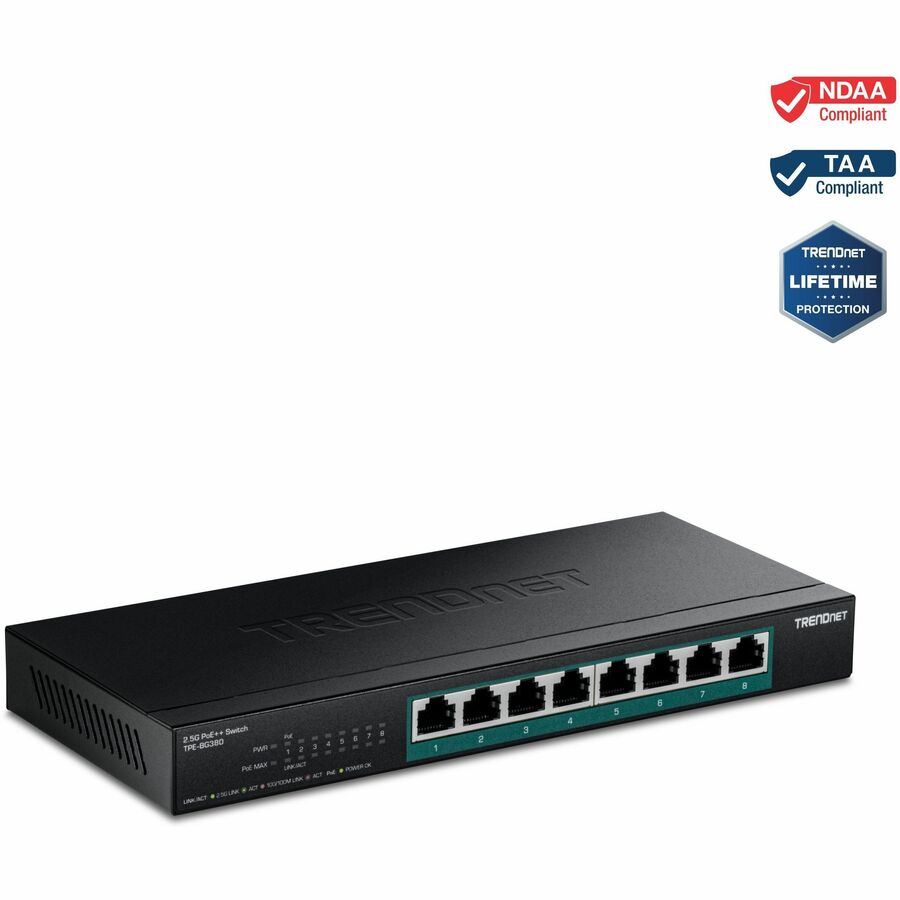 8-Port 2.5G PoE++ Switch