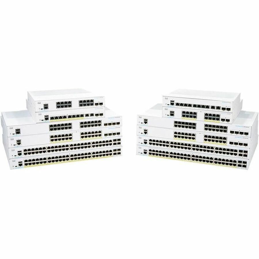 CBS350 MANAGED 8-PORT GE, FULL POE, EXT PS, 2X1G COMBO