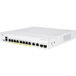 CBS350 MANAGED 8-PORT GE, POE, EXT PS, 2X1G COMBO
