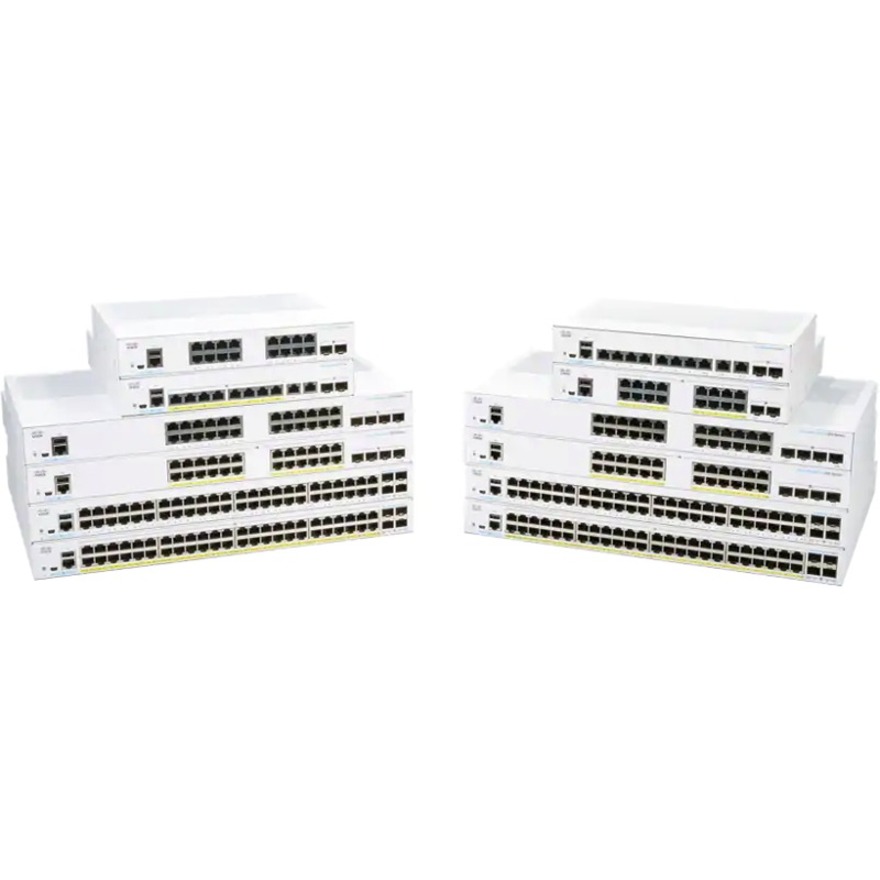 CBS350 MANAGED 8-PORT GE, POE, EXT PS, 2X1G COMBO