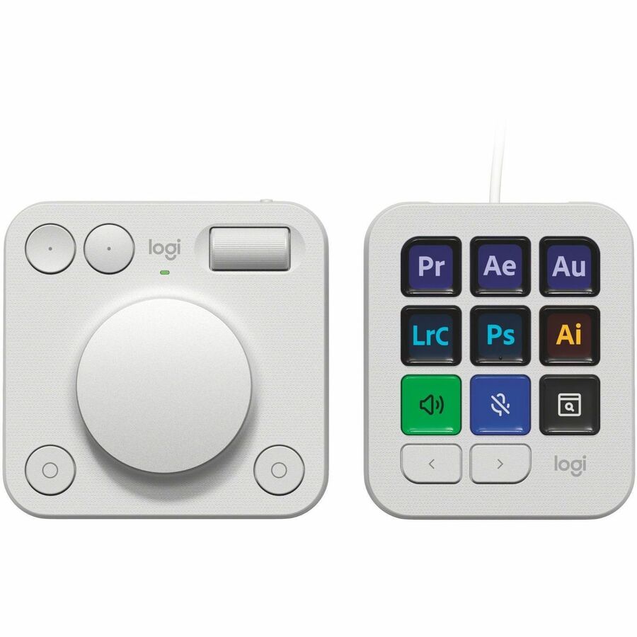 LOGITECH MX CREATIVE CONSOLE - PALE GREY