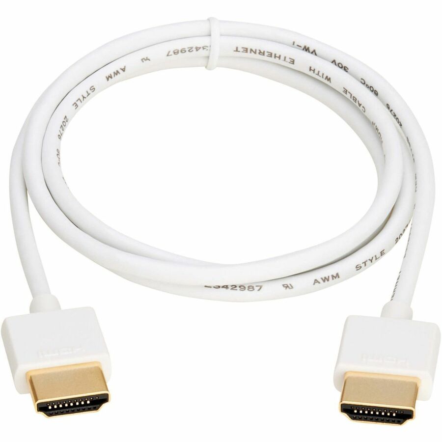 EATON TRIPP LITE SERIES SLIM HIGH-SPEED HDMI CABLE WITH ETHERNET AND DIGITAL VID