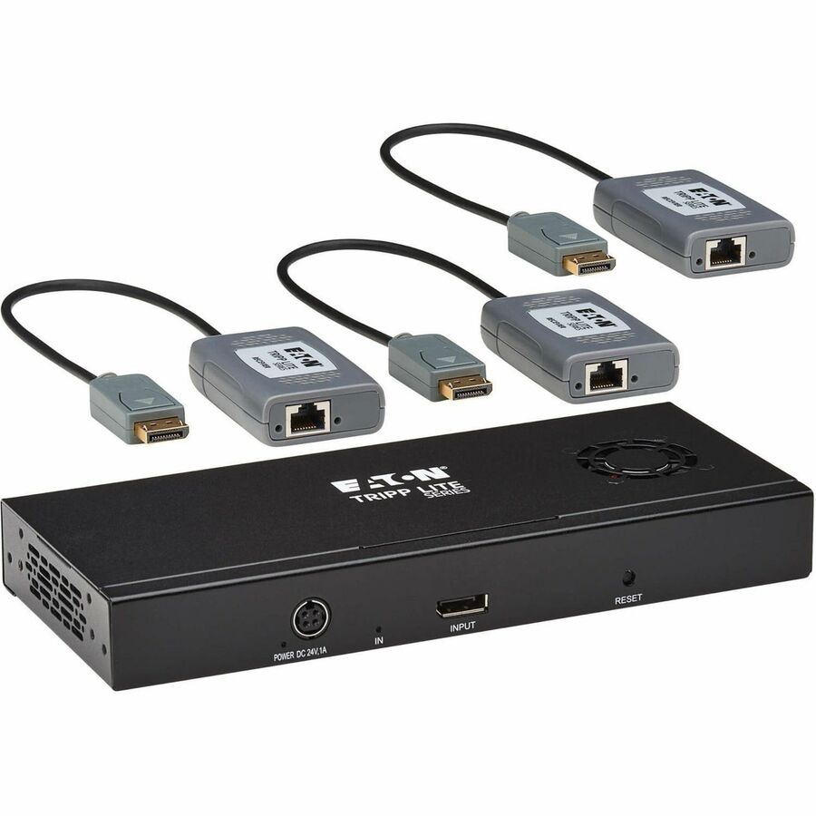 EATON TRIPP LITE SERIES 3-PORT DISPLAYPORT TO DISPLAYPORT SPLITTER/EXTENDER KIT