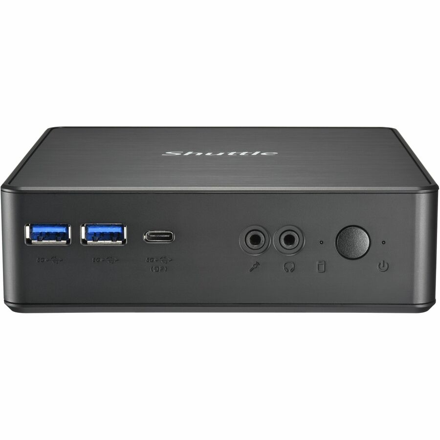SHUTTLE NC40U - 0.85 LITER, THIN-CLIENT PC WITH FAN, INTEL ALDER LAKE CELERON 73