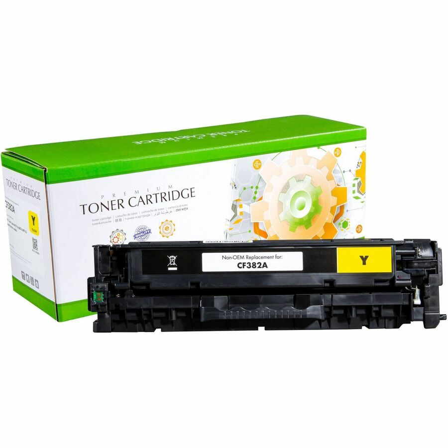 STATIC CONTROL REMAN FOR HP CF382A 312A YELLOW CARTRIDGE FOR USE IN COLOR LASERJ