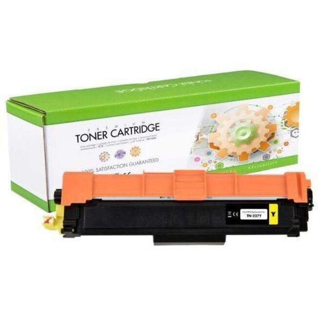 STATIC CONTROL REMAN FOR BROTHER TN227Y YELLOW CARTRIDGE FOR USE IN HLL3210 HLL3