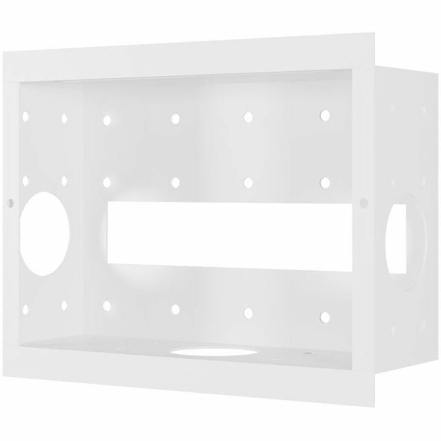 IN-WALL MOUNT FOR THE POLY TC10. GLOSS WHITE FINISH, TAA COMPLIANT - WALL BOX WI