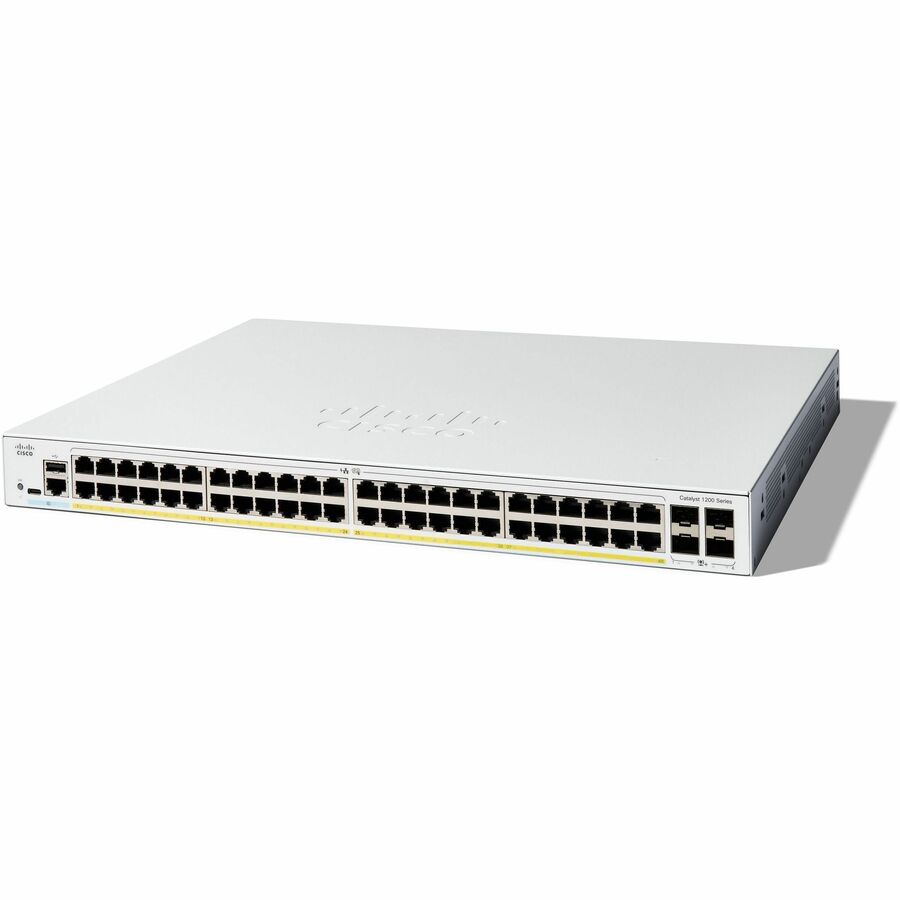 CATALYST 1200 48-PORT GE, POE, 4X10G SFP+ REMANUFACTURED