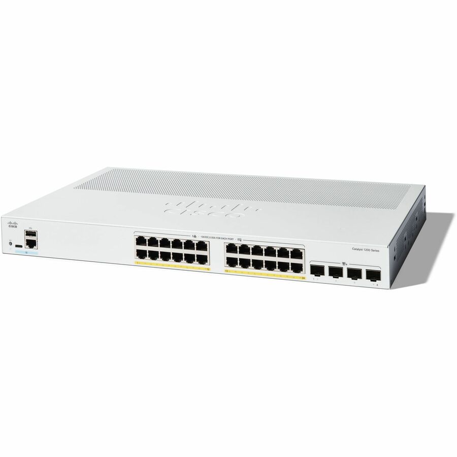 CATALYST 1200 24-PORT GE, POE, 4X10G SFP+ REMANUFACTURED