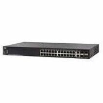 CISCO SG550X-24 24-PORT GIGABIT STACKABLE SW REMANUFACTURED