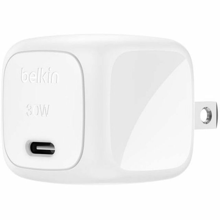 30W USB-C CUBE WALL CHARGER WITH PPS, WH