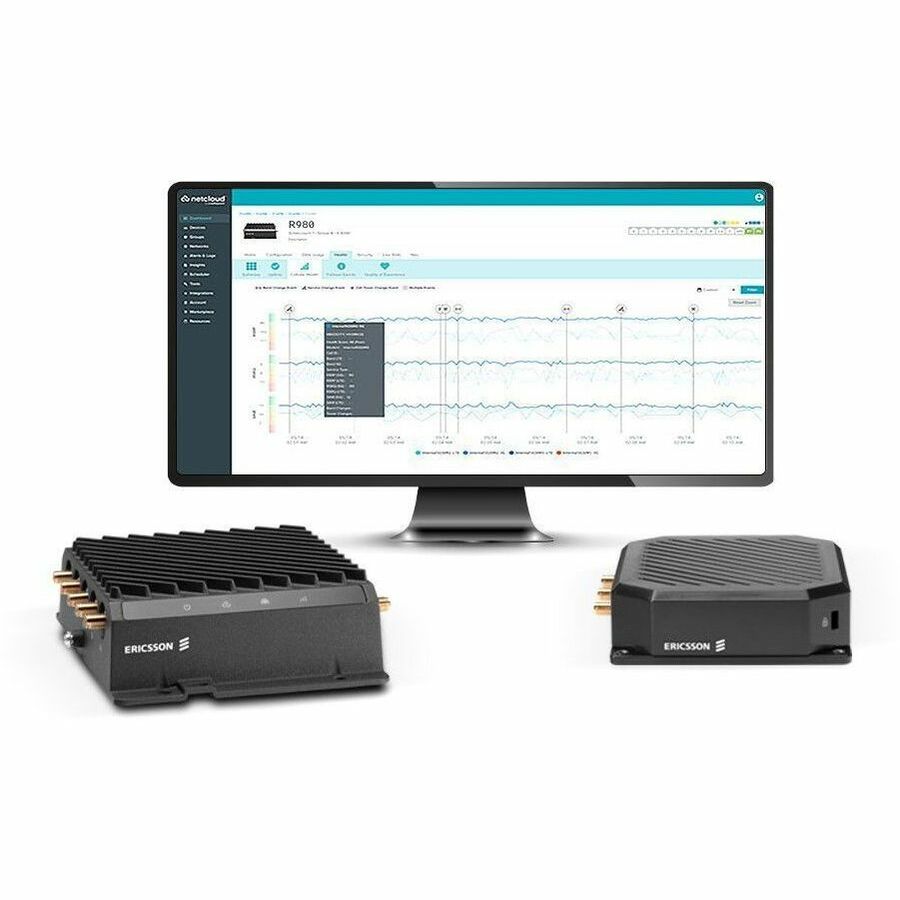 Cradlepoint R980 Ruggedized 5G Mobile Router with 1-Year NetCloud Mobile Essentials + Advanced