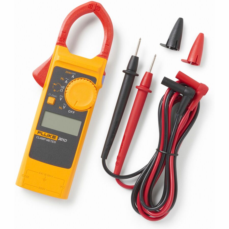 Fluke Ig Fluke-301d-R600a AC/Dc Clamp Meter with Slim Body and Thin Jaw
