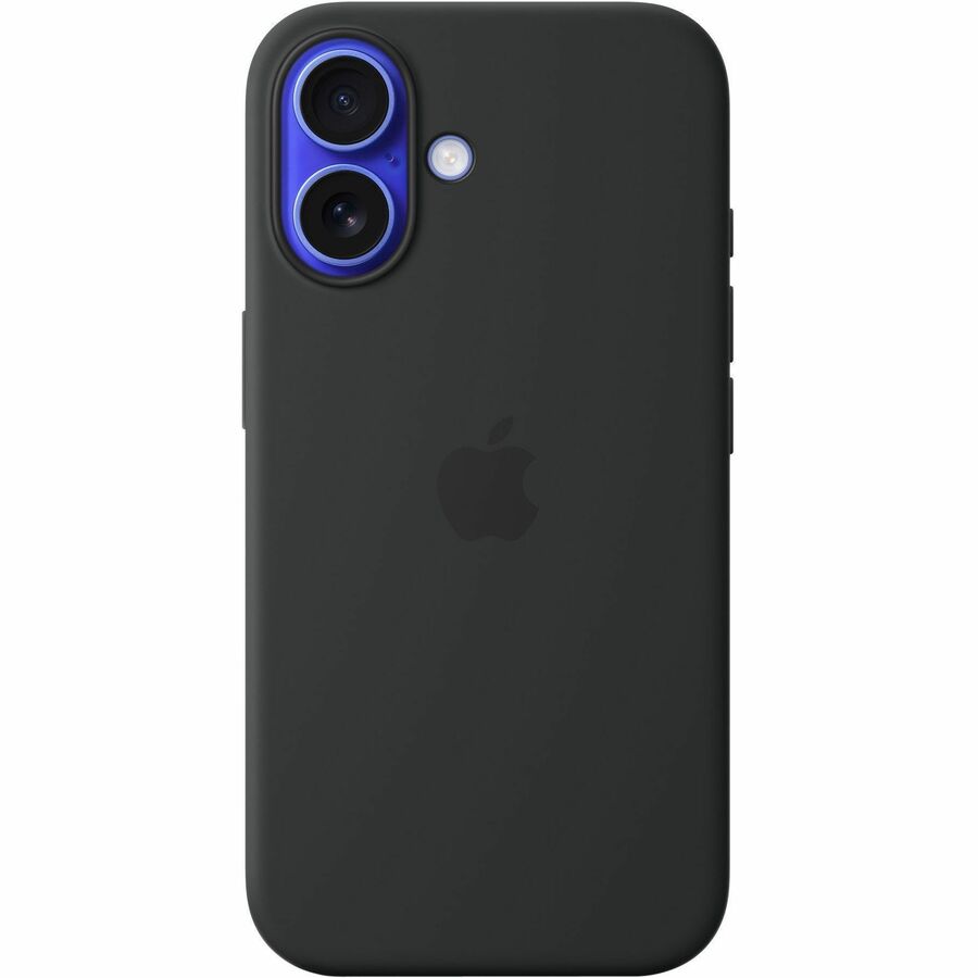 IPHONE 16 SILICONE CASE WITH MAGSAFE - BLACK