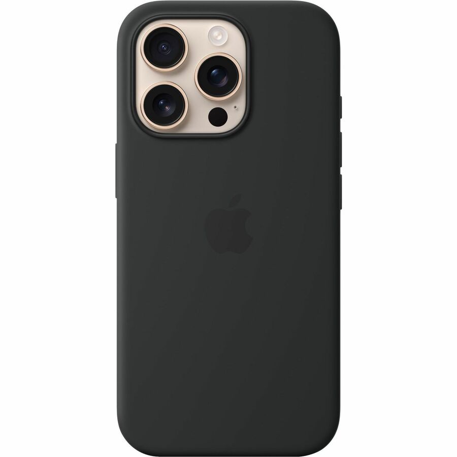 IPHONE 16 PRO SILICONE CASE WITH MAGSAFE - BLACK