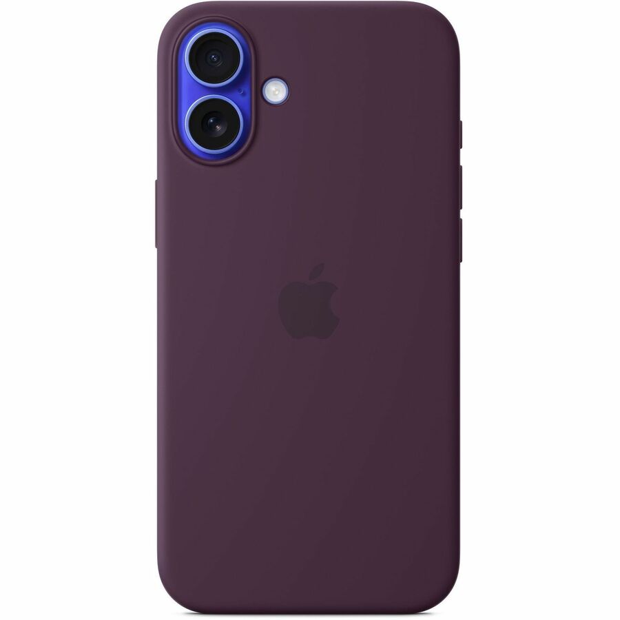 IPHONE 16 PLUS SILICONE CASE WITH MAGSAFE - PLUM
