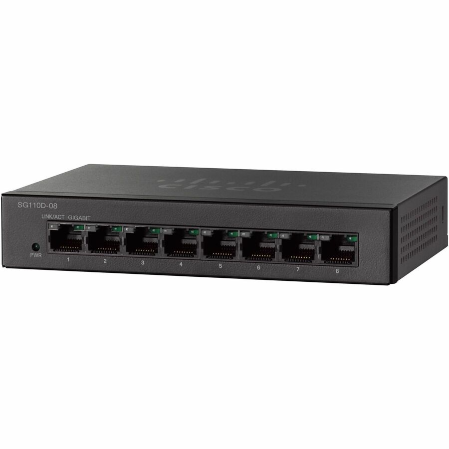 SG110D-08 8-PORT GIGABIT DESKTOP SWITCH REMANUFACTURED