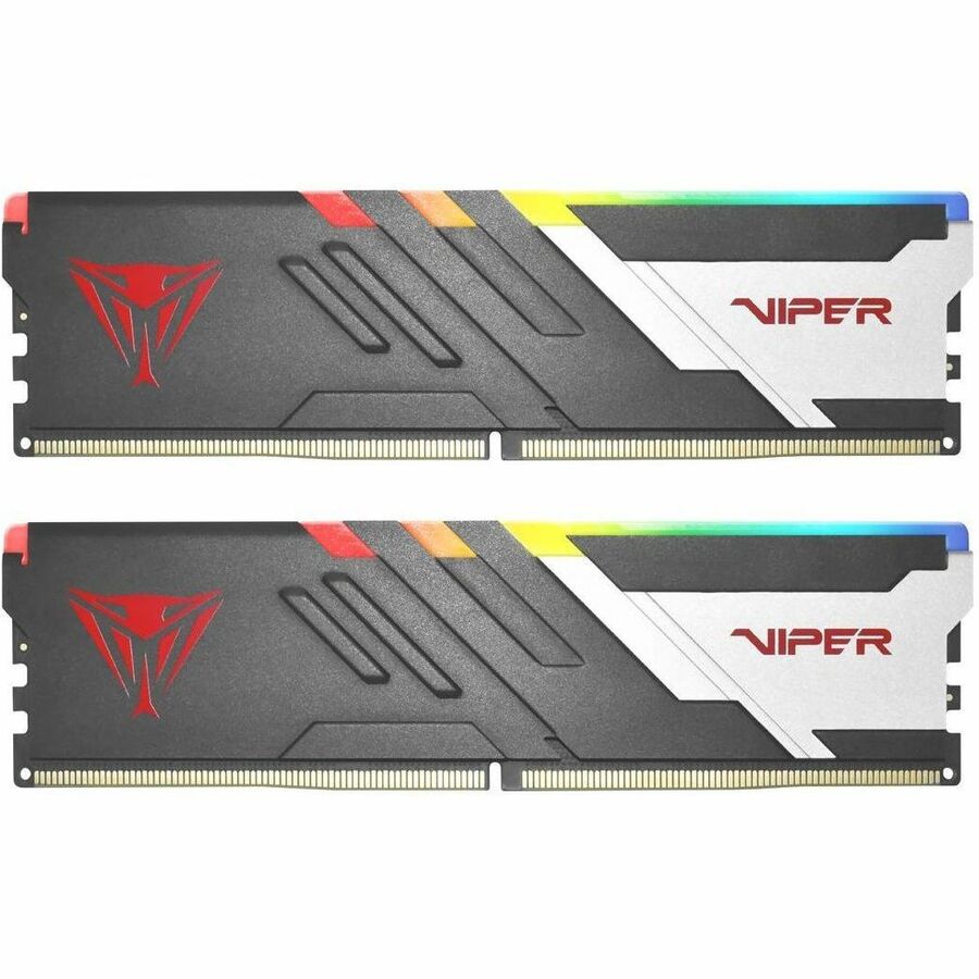 PATRIOT VIPER VENOM DDR5 32GB 6000MTS RGB CL30 BLK/SIR HS DUAL KIT