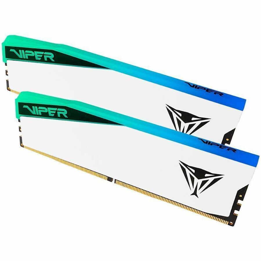 PATRIOT VIPER ELITE 5 RGB DDR5 48GB 7000MTS CL32 WHITE HS DUAL KIT