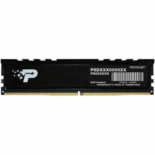 PATRIOT SL P DDR5 8GB 5200MTS UDIMM HS 1GX8 1R