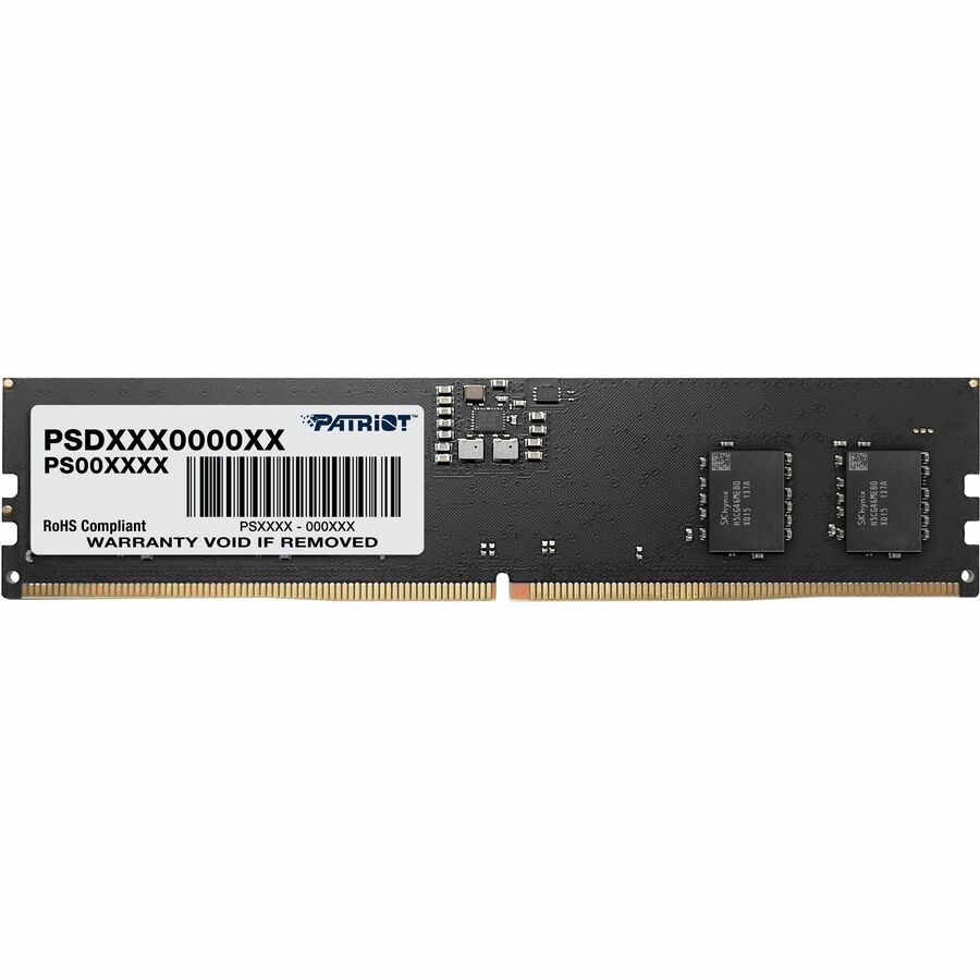 PATRIOT SL DDR5 32GB 5200MT/S UDIMM 2GX8 2R
