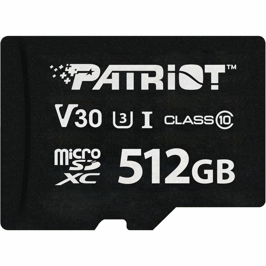 PATRIOT VX SERIES 512GB MICRO SDXC V30 W/O ADAPTER