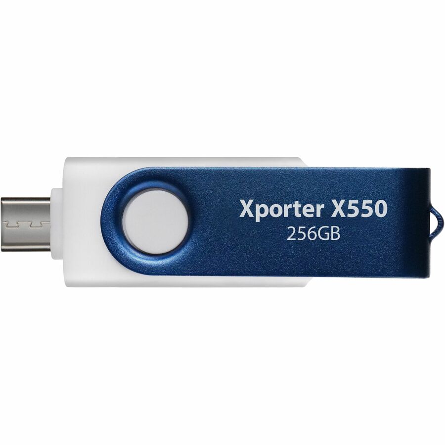 PATRIOT XPORTER X550 256GB USB 3.2 GEN 1 SWING TYPE-A+C BW
