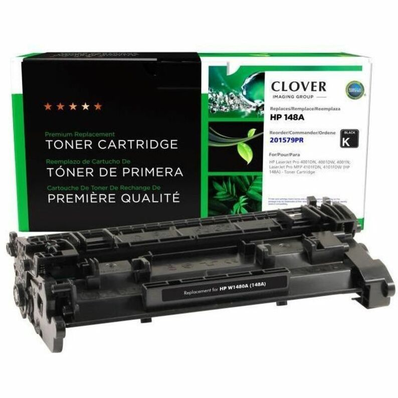CLOVER IMAGING REMAN FOR HP W1480A BLACK TONER CARTRIDGE REUSED OEM CHIP