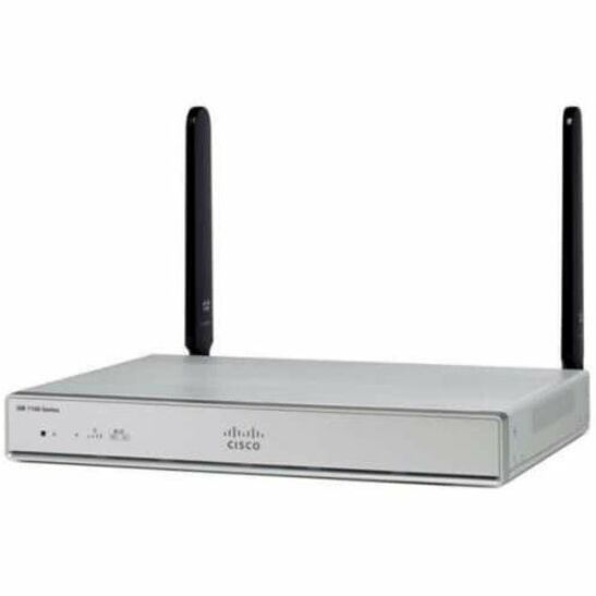 ISR11008PDUALGESFPROUTERPLUGGABLESMS/GPSZWIFI REMANUFACTURED