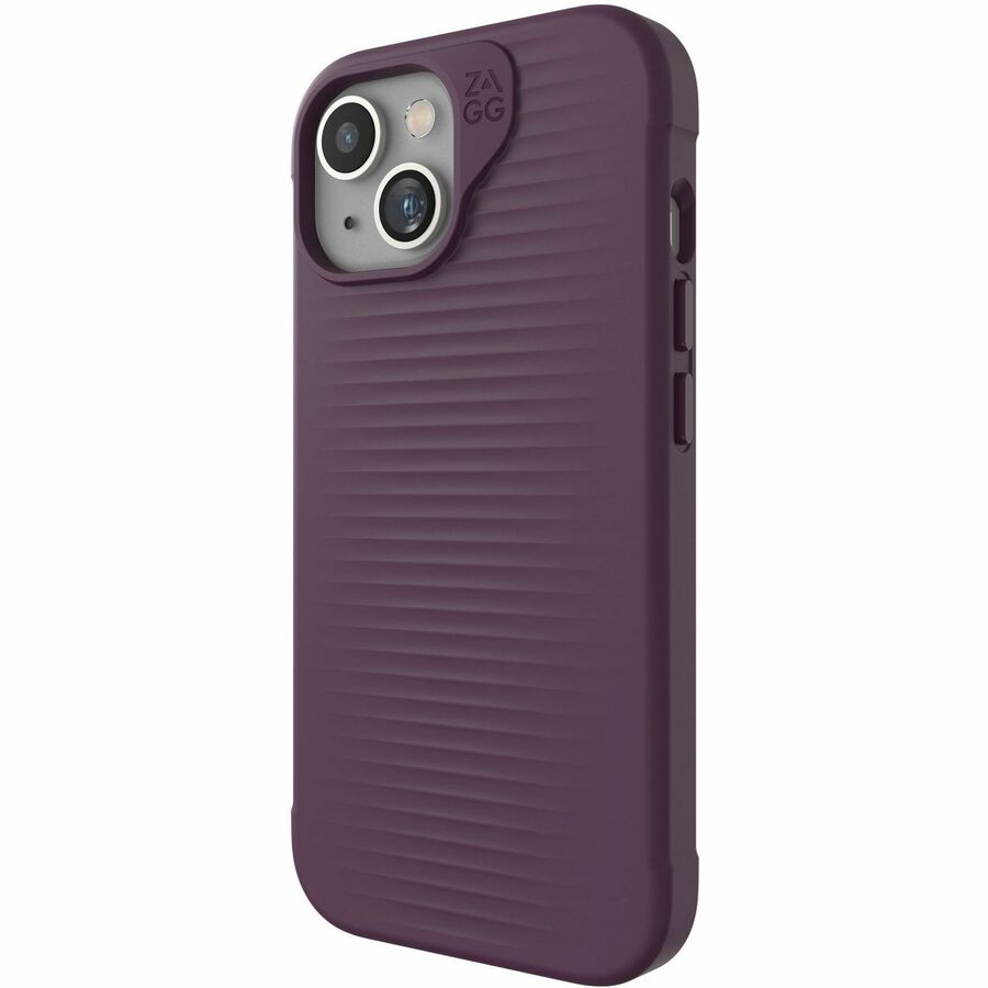 ZAGG LUXE SNAP CASE-IPHONE 15/14/13-PLUM