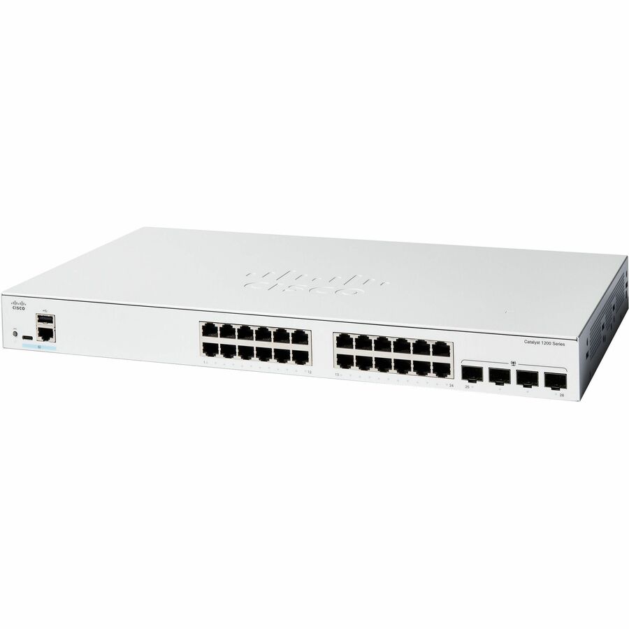 CATALYST 1200 24-PORT GE, 4X1G SFP REMANUFACTURED