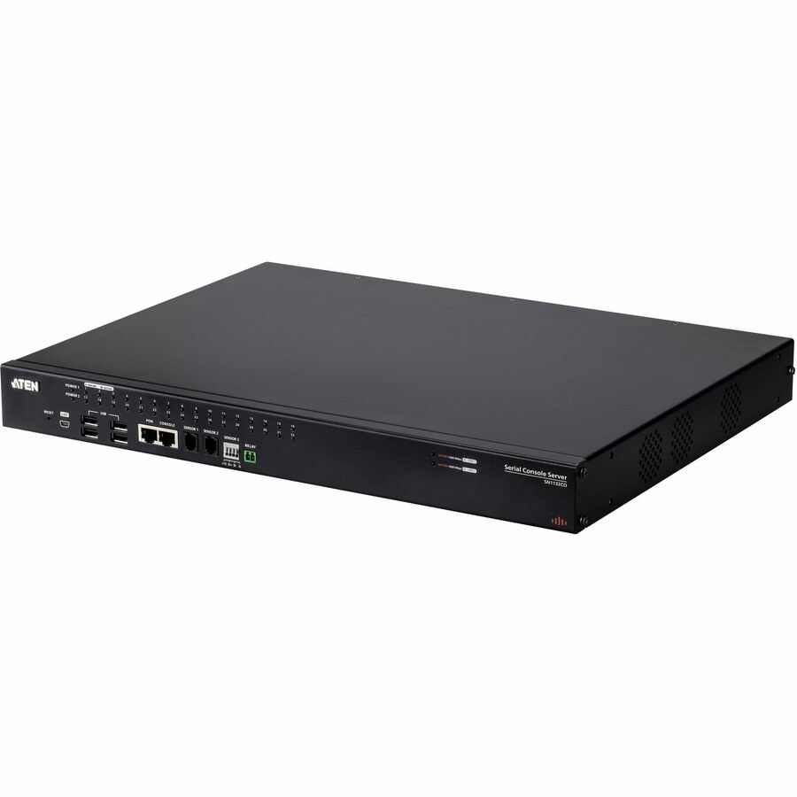 32-PORT SERIAL CONSOLE SERVER WITH DUAL POWER / SFP