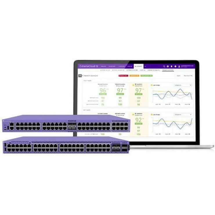 4220 48 PORT STACKABLE SWITCH WITH 48 10/100/1000BASET PORTS 4 1G/10G SFP+ PORTS
