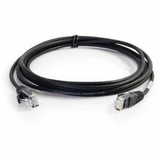VS 9FT BLK SNAGLESS C6 28AWG UTP