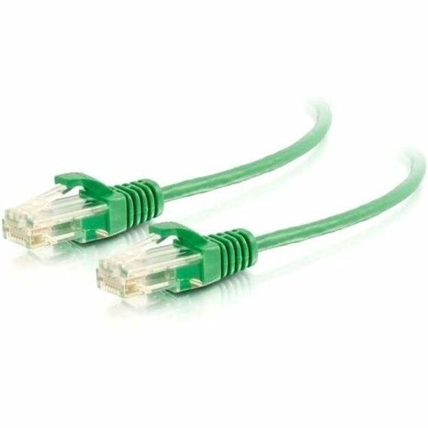 VS 9FT GRN SNAGLESS C6 28AWG UTP