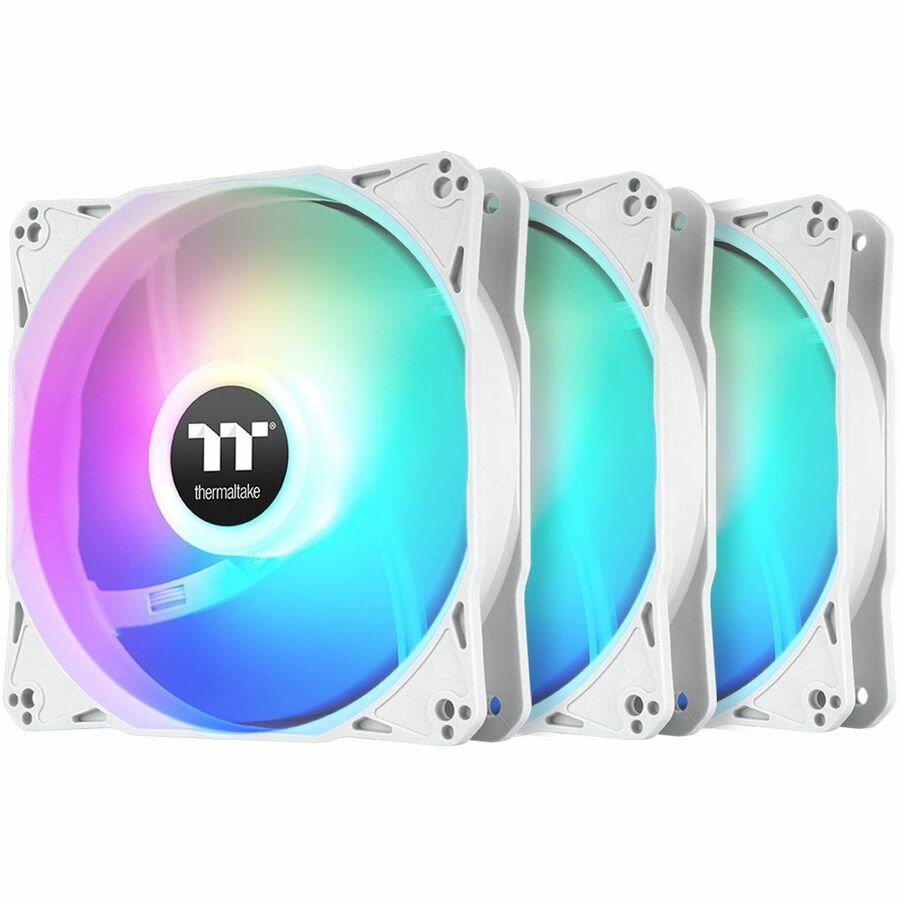 THERMALTAKE LE120 ARGB SYNC PC COOLING FAN (3-FAN PACK) - WHITE