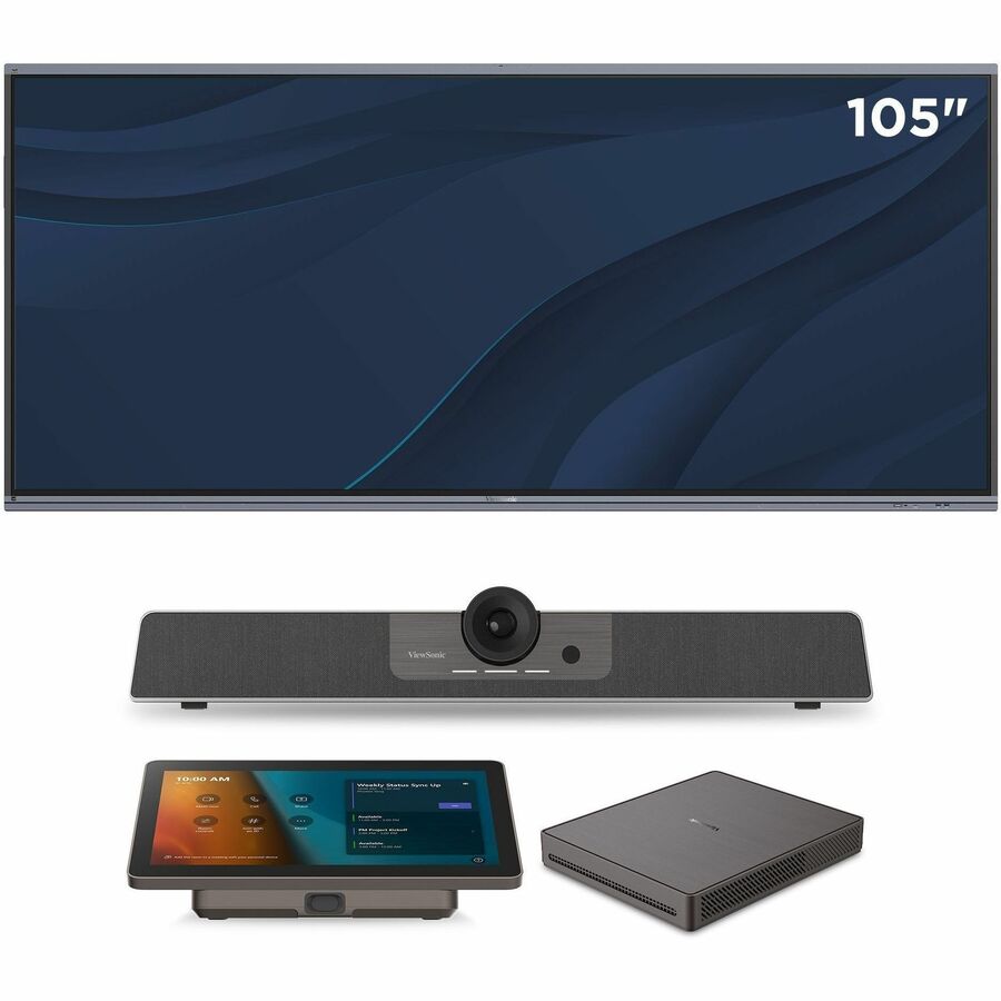 ViewSonic TeamJoin TRS10UB IFP105UW 105 in 5K Teams Rooms | Conference Rooms