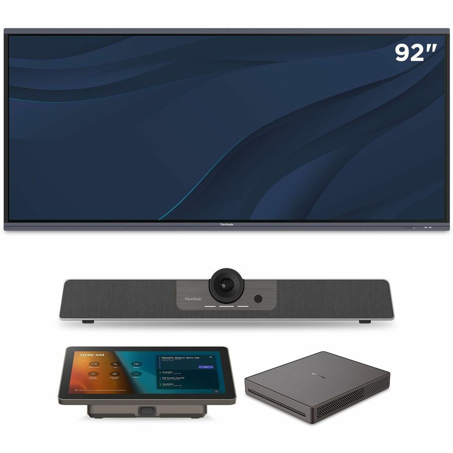 ViewSonic TeamJoin TRS10 IFP92UW 92 in Teams Rooms | Conference Rooms